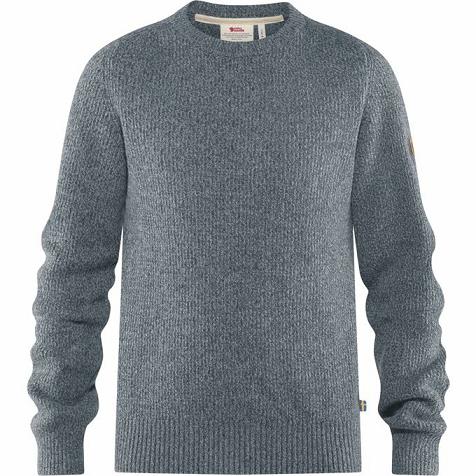 Fjallraven Men Greenland Sweater Grey PH261824 Philippines